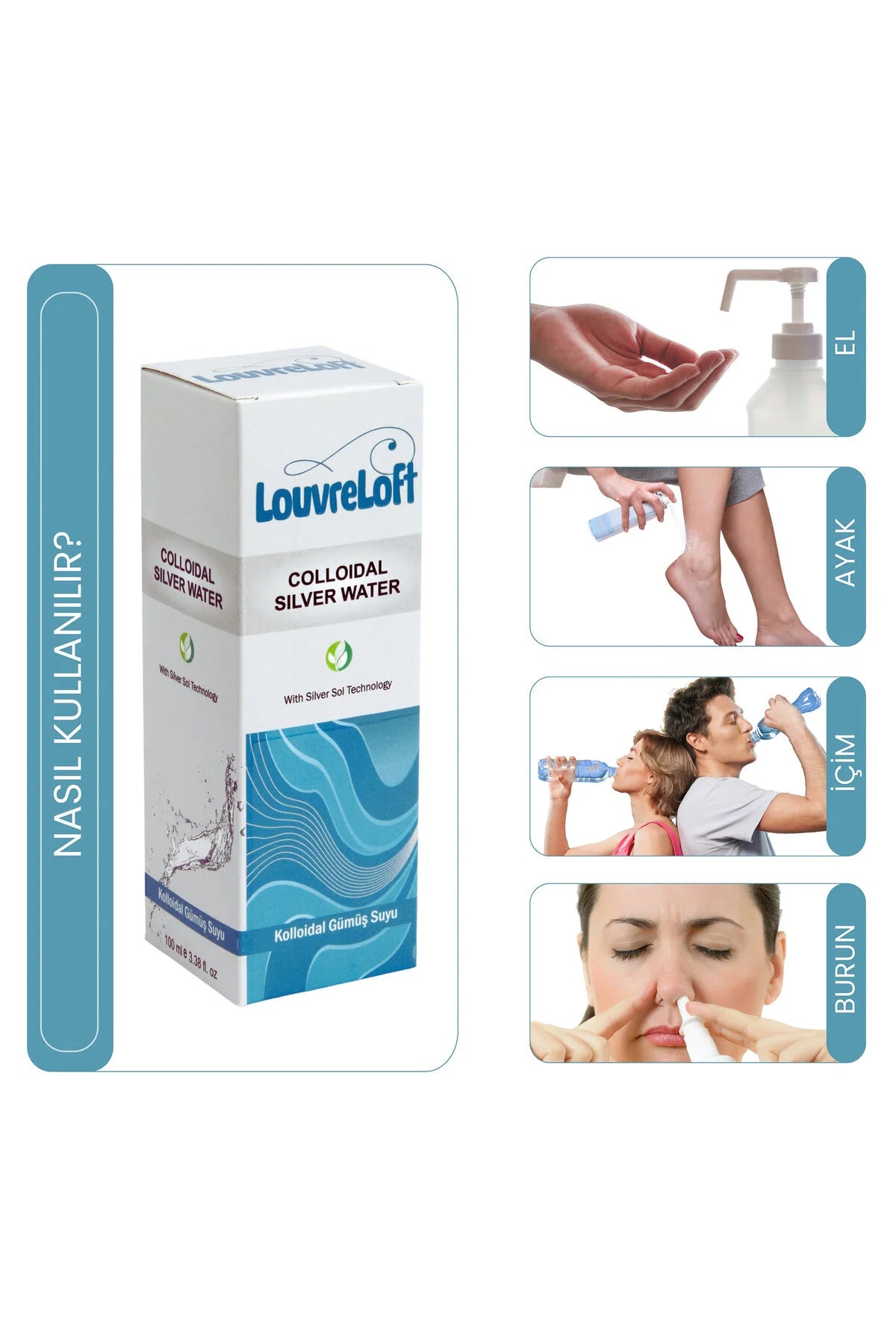 Yara Ve Cilt Problemlerine Karşı: Colloidal Gümüş Suyu Ile Etkili Çözüm