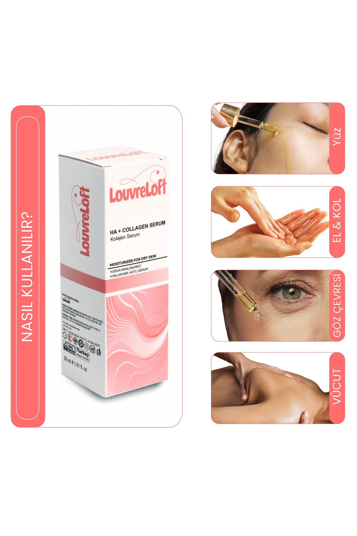 Hyaluronik Asit & Kolajen Gücü! Derinlemesine Nem, Pürüzsüz Bir Cilt