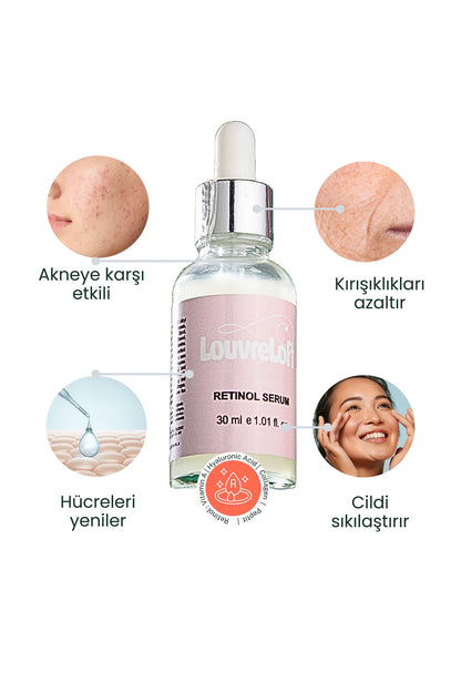 Anti-aging Retinol Serum Yaşlanma Belirtilerine Karşı Etkili Bakım