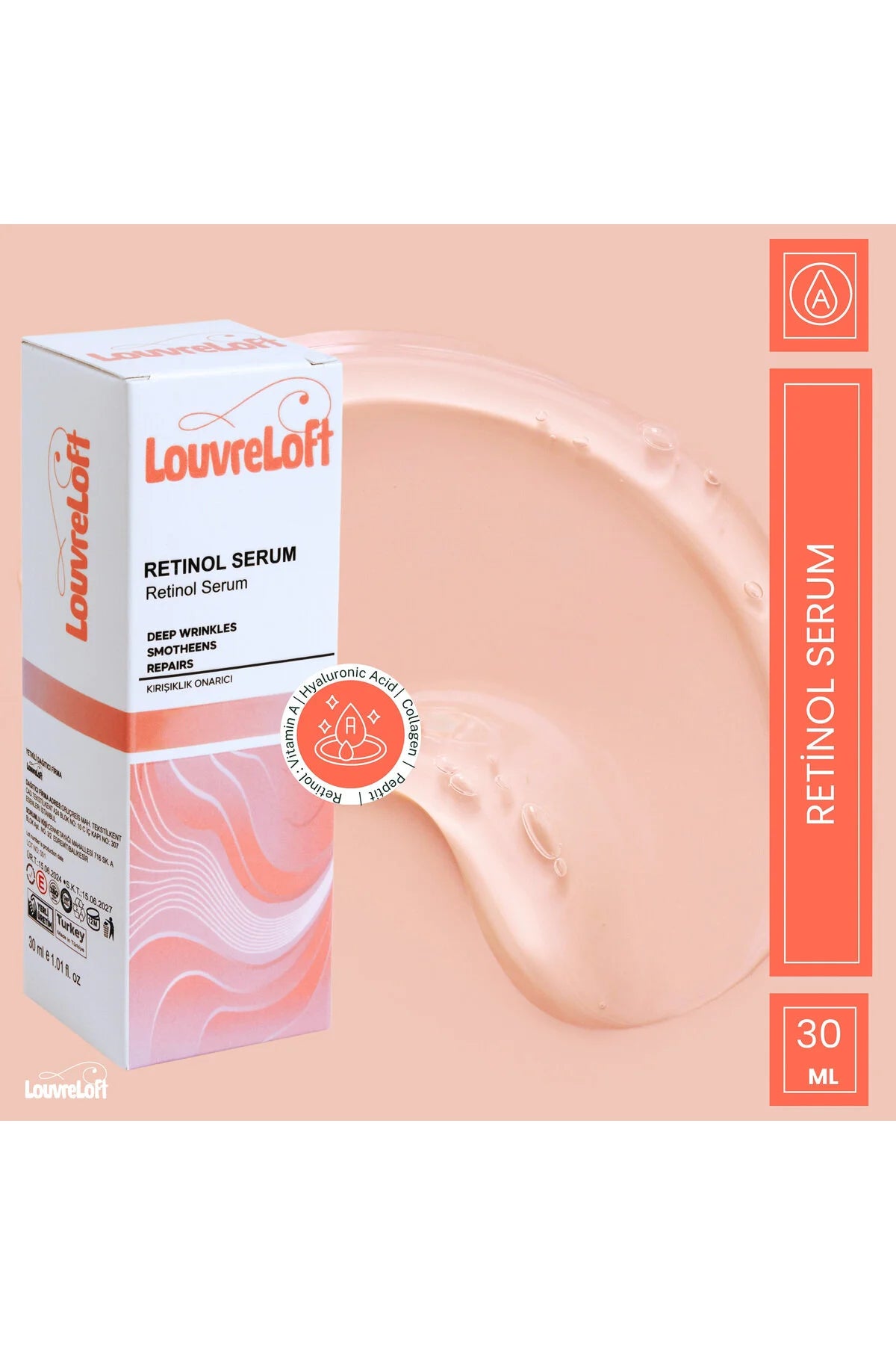 Anti-aging Retinol Serum Yaşlanma Belirtilerine Karşı Etkili Bakım