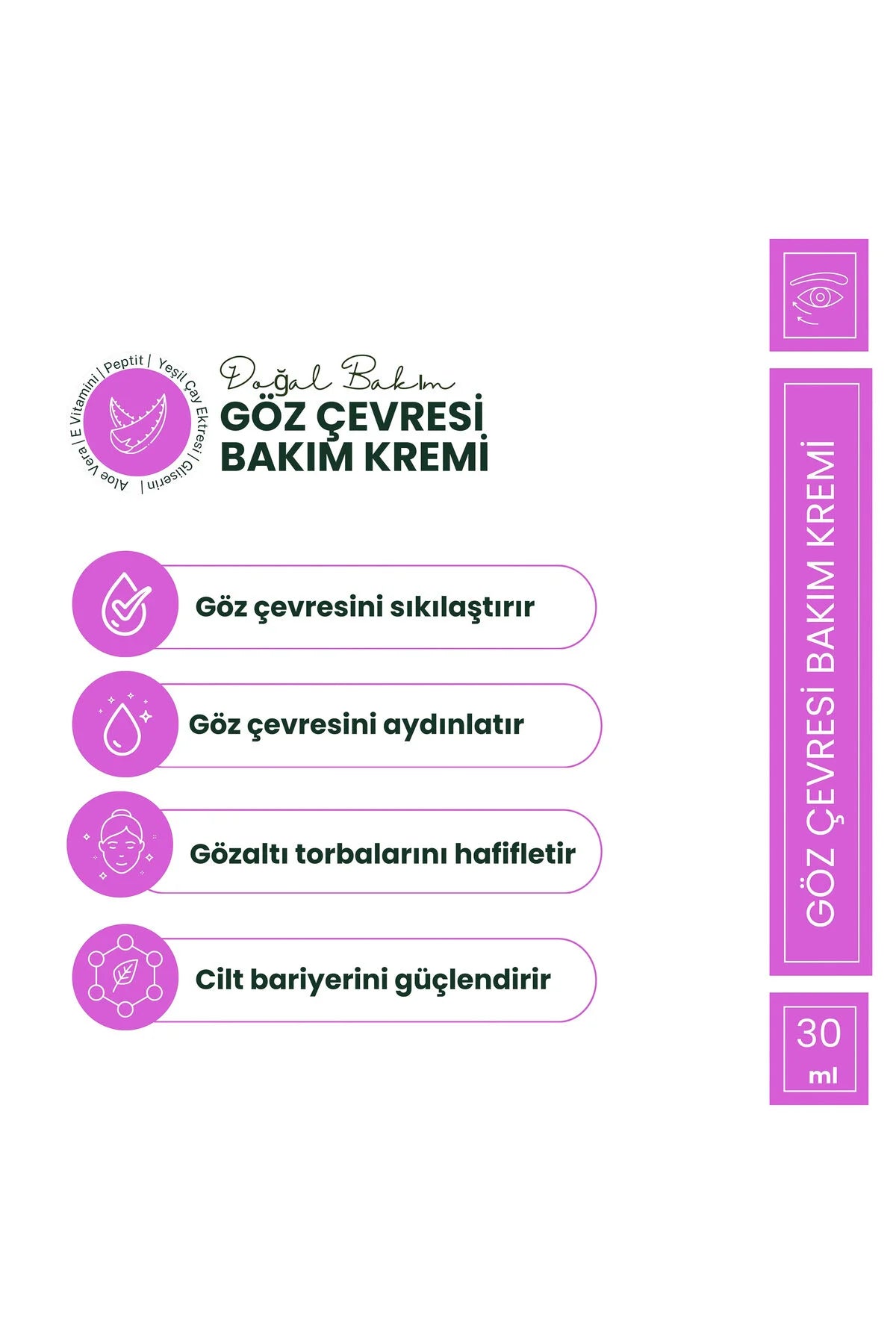 Hassas Ciltler Için Gözaltı Kremi: Ince Çizgiler Ve Kırışıklıklara Karşı Etkili Çözüm