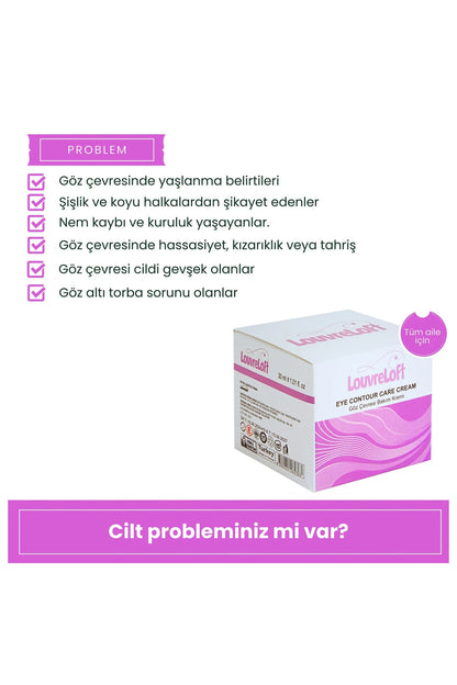 Hassas Ciltler Için Gözaltı Kremi: Ince Çizgiler Ve Kırışıklıklara Karşı Etkili Çözüm