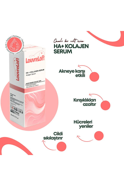 Hyaluronik Asit & Kolajen Gücü! Derinlemesine Nem, Pürüzsüz Bir Cilt