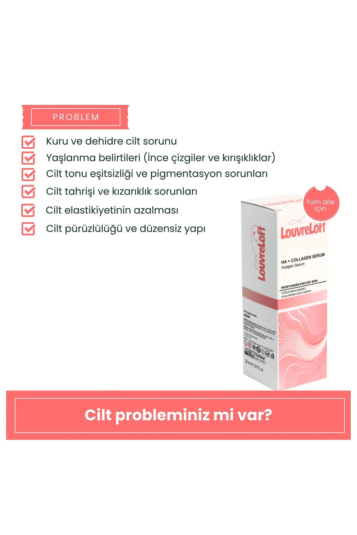 Hyaluronik Asit & Kolajen Gücü! Derinlemesine Nem, Pürüzsüz Bir Cilt