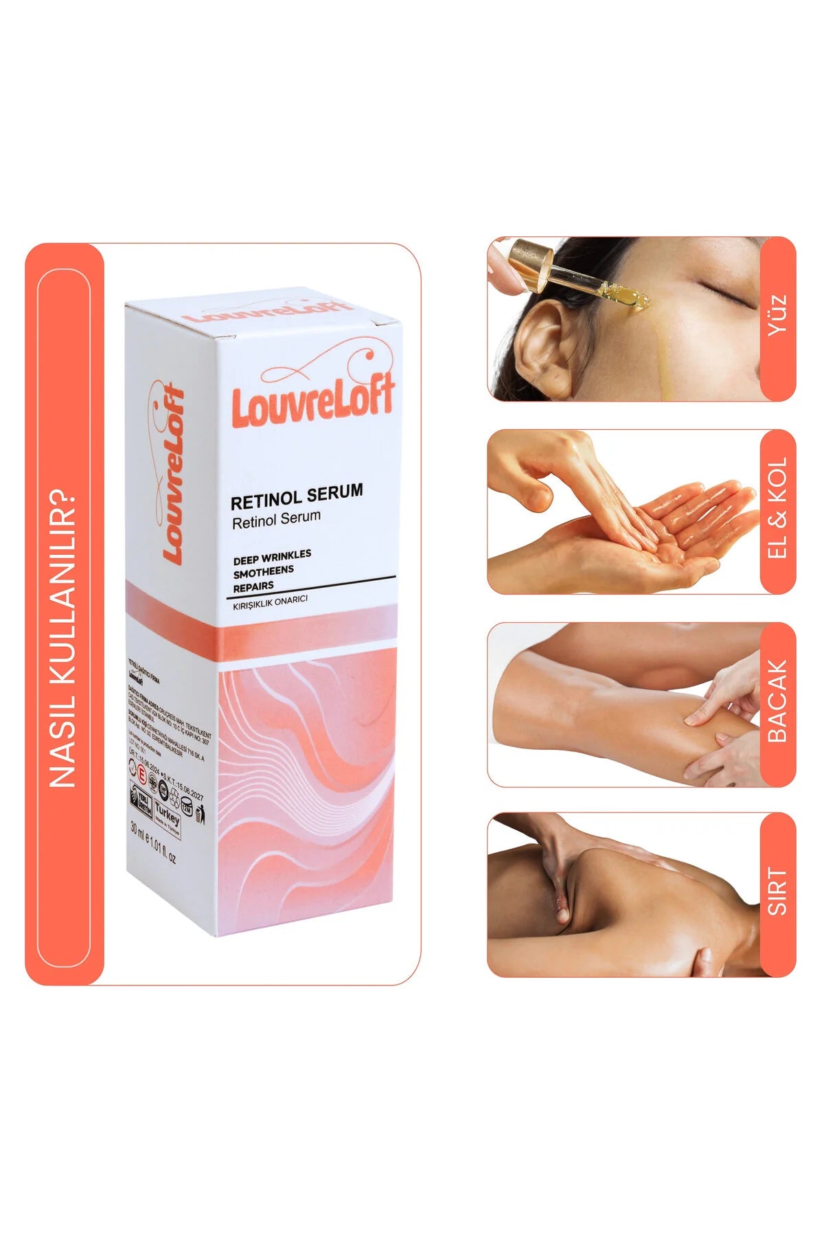 Anti-aging Retinol Serum Yaşlanma Belirtilerine Karşı Etkili Bakım