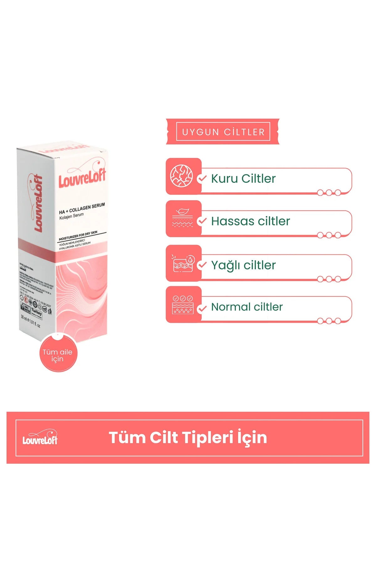 Hyaluronik Asit & Kolajen Gücü! Derinlemesine Nem, Pürüzsüz Bir Cilt