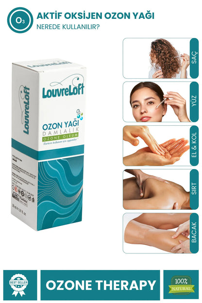 Ozonetherapy - Aktif Oksijen Ozon Yağı Cilt Bakım Serumu