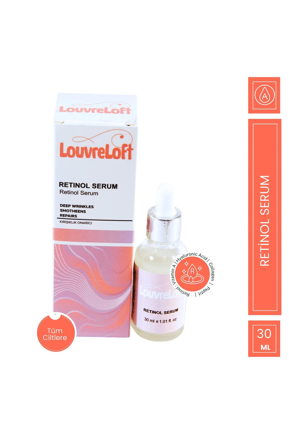 Anti-aging Retinol Serum Yaşlanma Belirtilerine Karşı Etkili Bakım