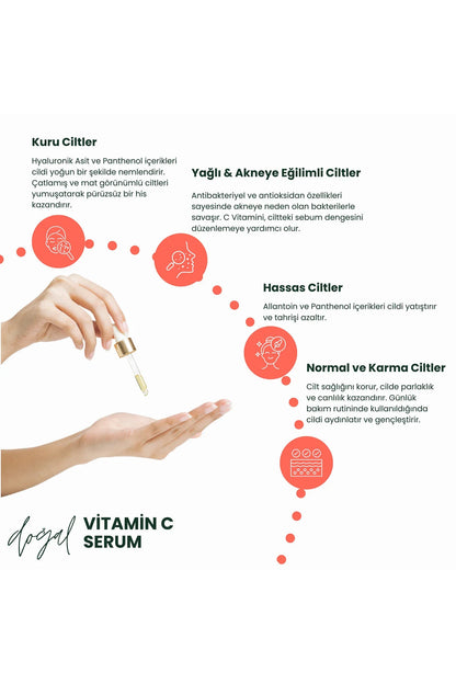 Parfüm Içermeyen C Vitamini Serum Ile Cildinizin Yenilenme Zamanı