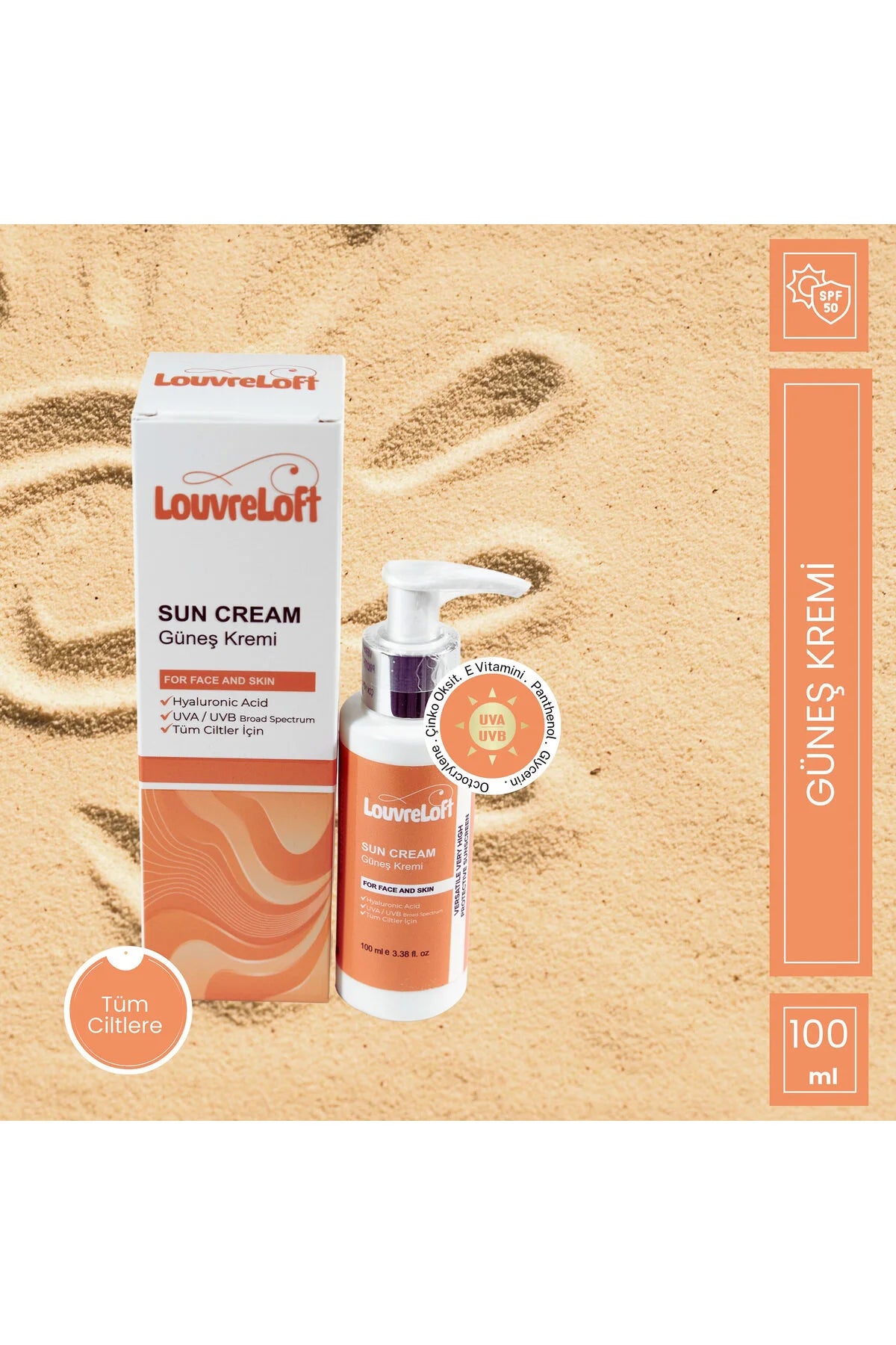 Uvb Işınlarına Karşı Ve Uv Korumalı Güneş Kremi