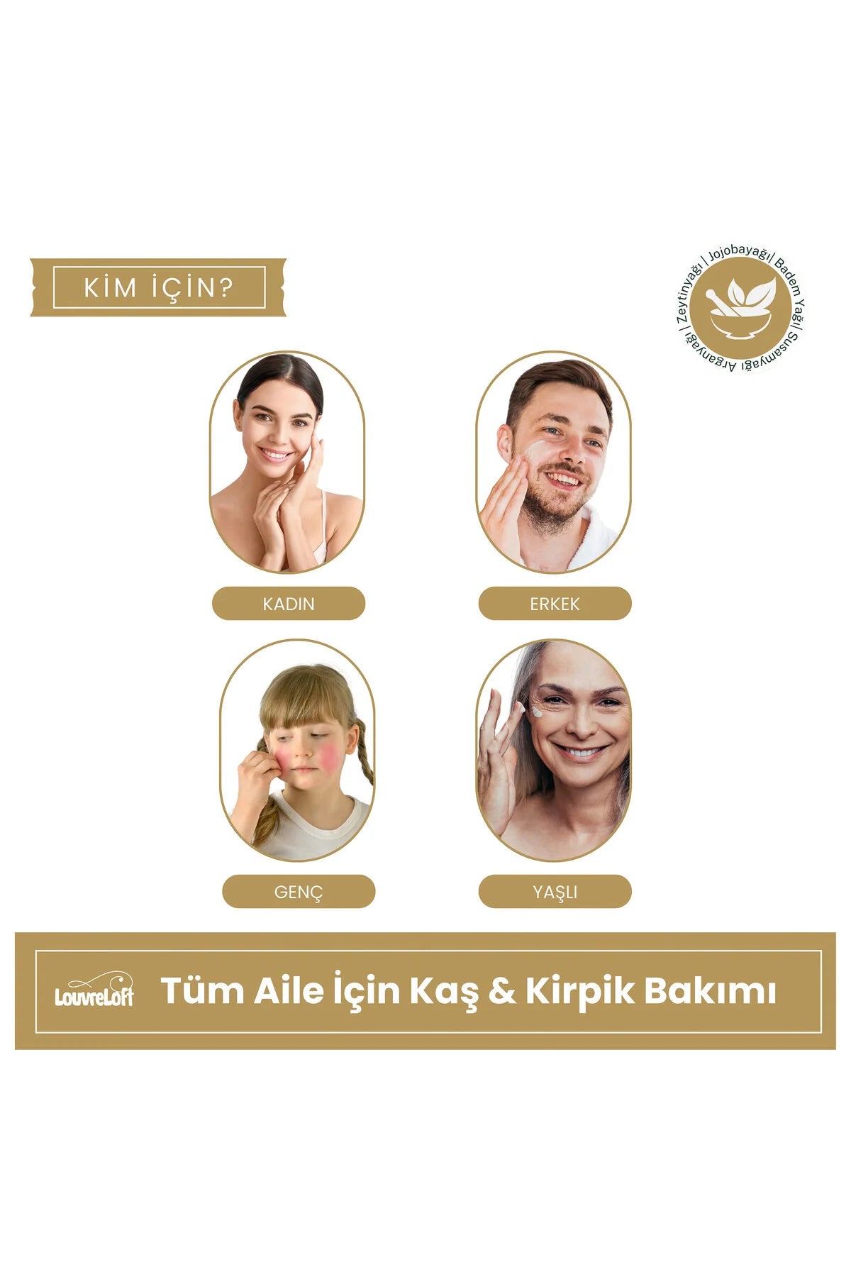 Jojoba Yağı Özlü Keratin Besleyici Kaş Ve Kirpik Serumu